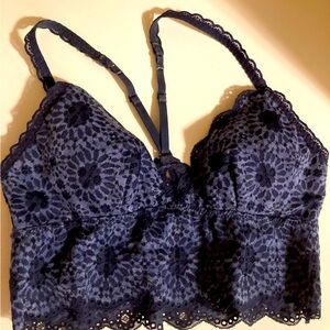 Aerie Navy Bralette NWT